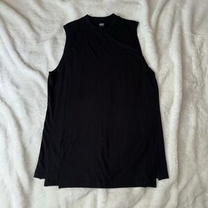 Alphalete Premium Muscle Tank Top Sleeveless Black Men's S Performance Athletic‎